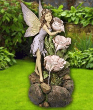 fairy outdorr water fountain