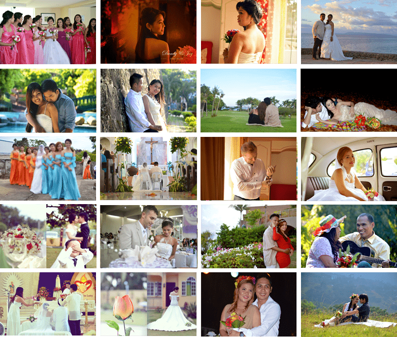wedding photography package