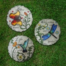 decorative stepping stones