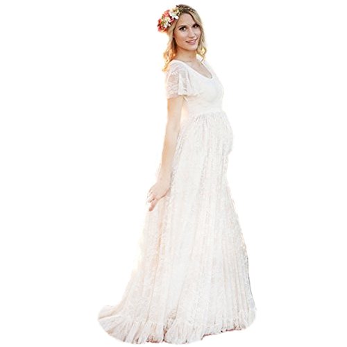 White maternity dress for baby shower – Cebu Image