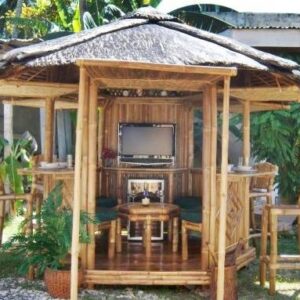 Smoothly Designed Kawayan Mini Bar Nipa Hut For Sale