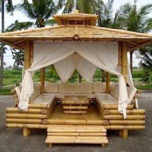 bamboo hut