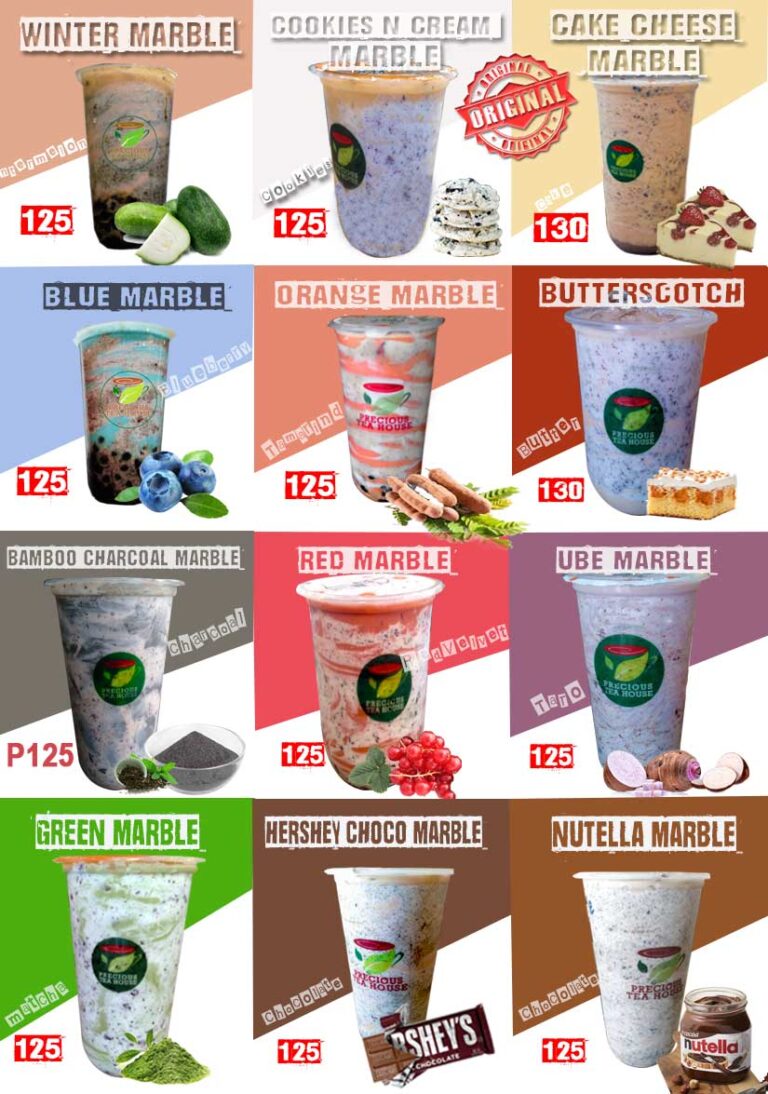 Best Milk Tea Minglanilla Precious Tea House with Cream Cheese Series