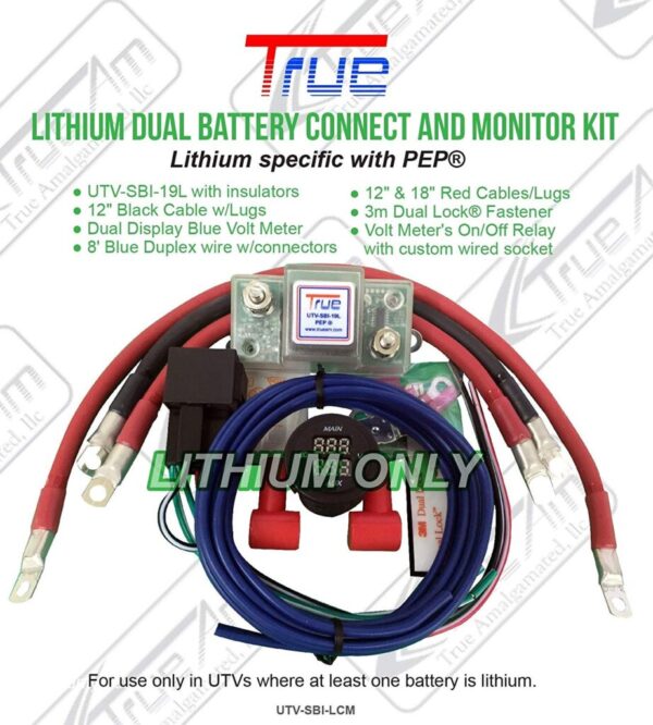 UTV Battery Isolator Kit for SxS, Automatic Battery Management System by True® Brand - Image 6