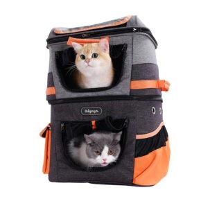 Double Dog Backpack Pet Hiking Carrier