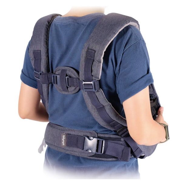 Hugpack Ibiyaya Front Dog Carrier Backpack, Best Puppy-Small Dog Chest Carrier for Walking, Shopping and Dining