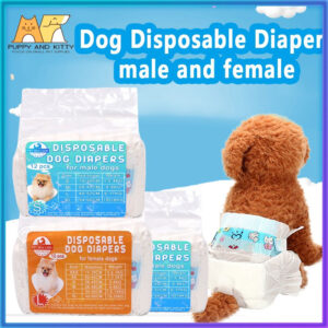 Pet Disposable Diapers for Dogs & Cats Female & Male