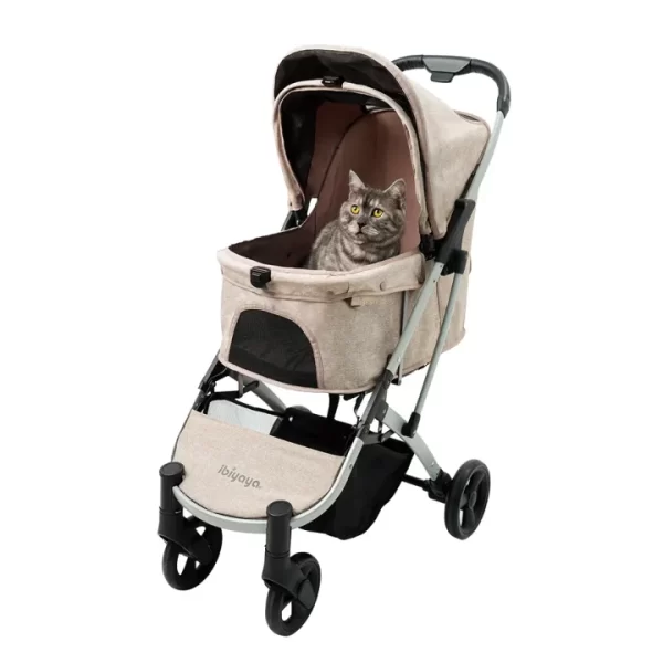 Evolution Speedy Fold Pet Buggy, Best Foldable Cat, Rabbit and Dog Pram - Image 3