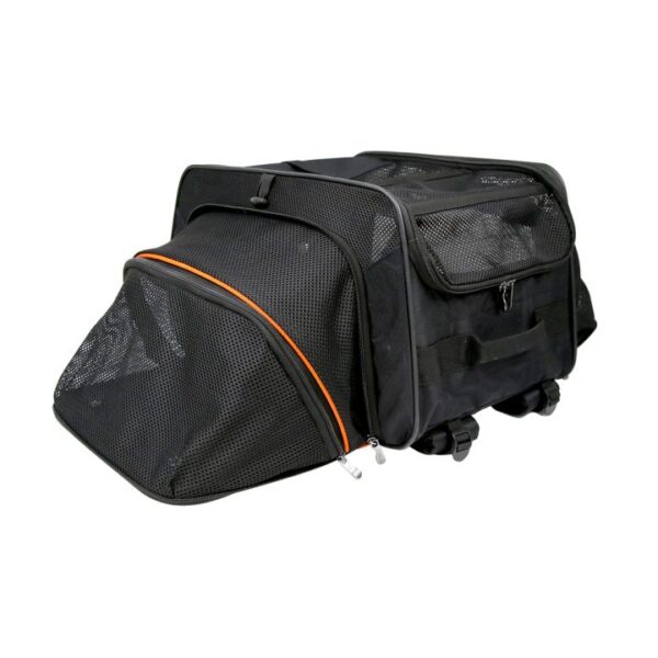ibiyaya Airline Approved Pet Stroller with Detachable Carrier In-Cabin Under Seat & Folded Frame on Compartment - Image 11