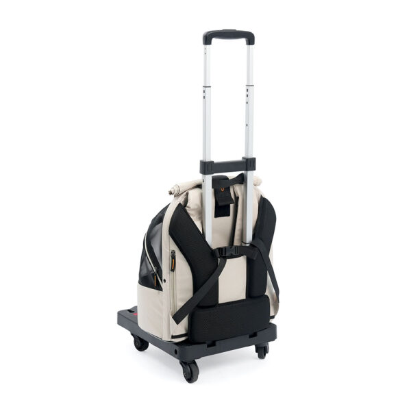 ibiyaya 2-in-1 Panorama Small Pet Travel Backpack Carrier with Wheels for Dog or Cats, Frontpack Airline Approved - Image 6