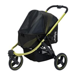 The Beast Pet Jogging Stroller, 3-Wheel All-Terrain Dog-Cat Pram with Double Breaks, Best Large Stroller for Running & Hiking