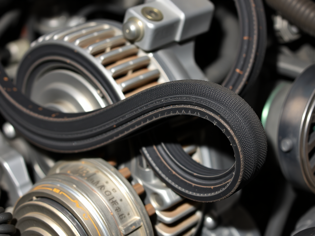 what belt is connected to the alternator